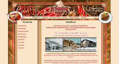 Desktop Screenshot of dunakomlodi-halaszcsarda.hu